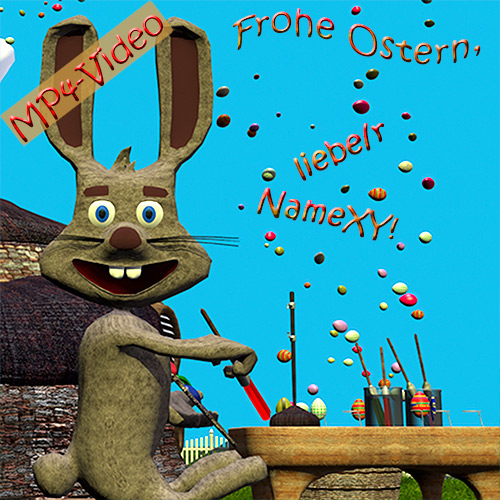 Frohe Ostern, liebe/r ... - Video als MP4